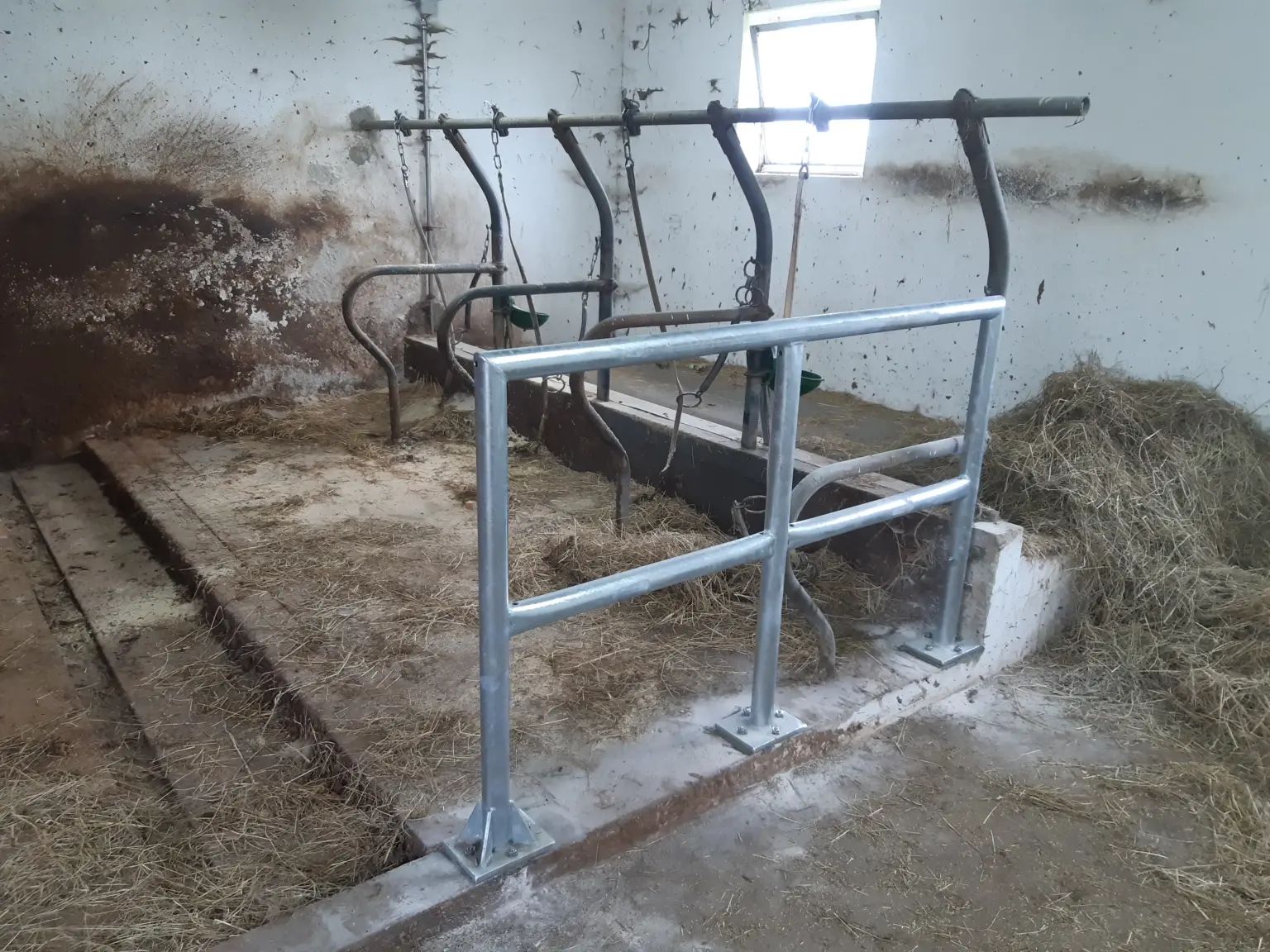 Schlosserei Martin Hoebel Gelaender Innen Projekt Stall