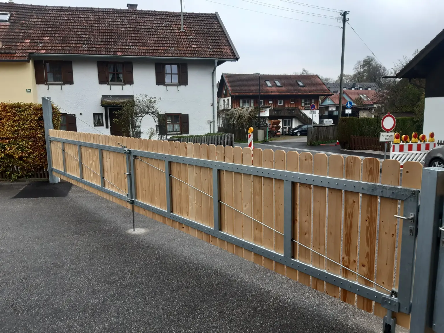 Schlosserei Martin Hoebel Tor Bau Projekt 04 01